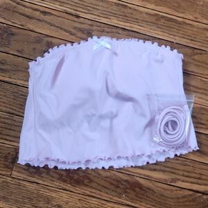 Wild Fable Light Pink Bikini Top